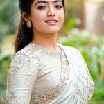 Actress Rashmika Mandanna Beautiful photos in Saree