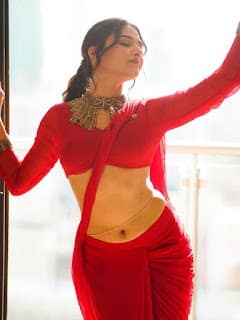 Prisha singh flaunts her midriff gracefully
