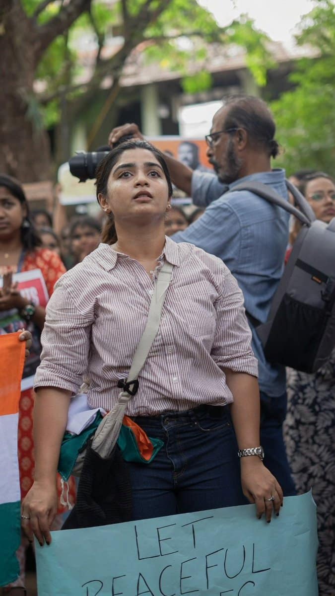 Gouri Kishan stands in support of students. ❤️ #GouriKishan
