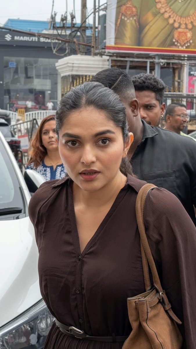 Kayadu Lohar watched her latest release #IdhayamMurali in theatre with fans. ♥️#KayaduLohar