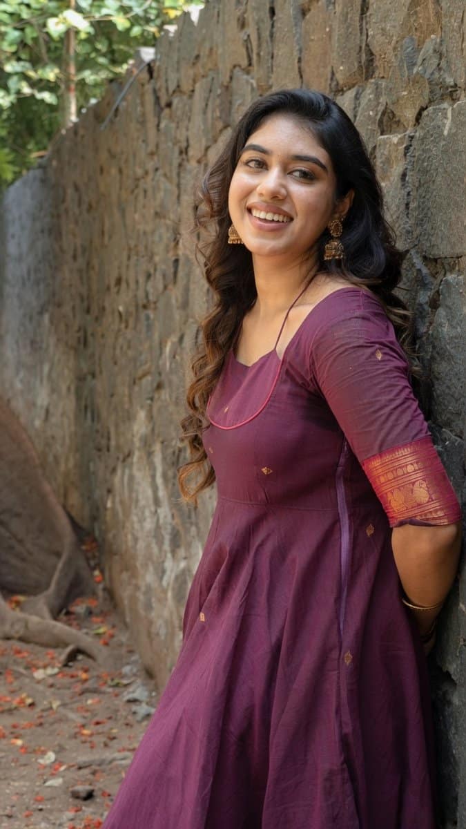 Ramya Ranganathan turned it a cute mini photoshoot while she attended the #AnbeDiana press meet. ♥️#RamyaRanganathan