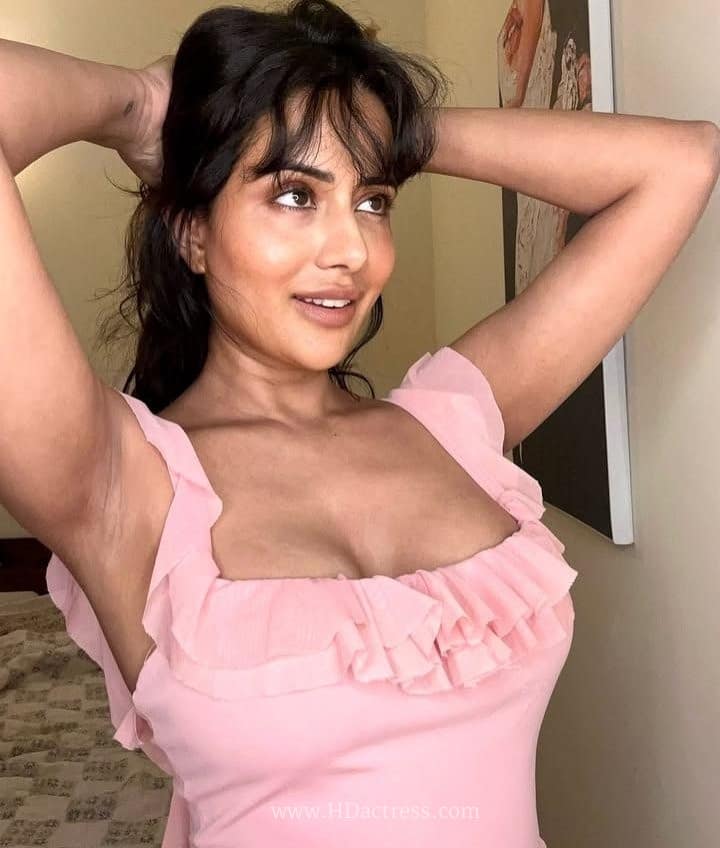Close-up candid shot of Bigg Boss fame Raiza Wilson sharing unseen premium content with her social media subscribers.